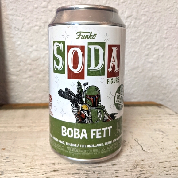 Funko vinyl soda Boba Fett
